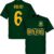 Zuid Afrika Kolisi 6 Rugby Team T-Shirt – Groen – L