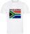 Zuid-Afrika – South Africa – T-shirt Wit – Voetbalshirt – Maat: M – Landen shirts