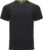 Zwart sportshirt unisex ‘Monaco’ merk Roly maat 3XL