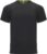 Zwart unisex snel drogend Premium sportshirt korte mouwen ‘Monaco’ merk Roly maat XL