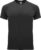 Zwart unisex sportshirt korte mouwen Bahrain merk Roly maat L