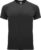 Zwart unisex sportshirt korte mouwen Bahrain merk Roly maat M