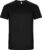 Zwart unisex sportshirt korte mouwen ‘Imola’ merk Roly maat L