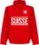 Zwitserland Team Hoodie – Rood – Kinderen – 116